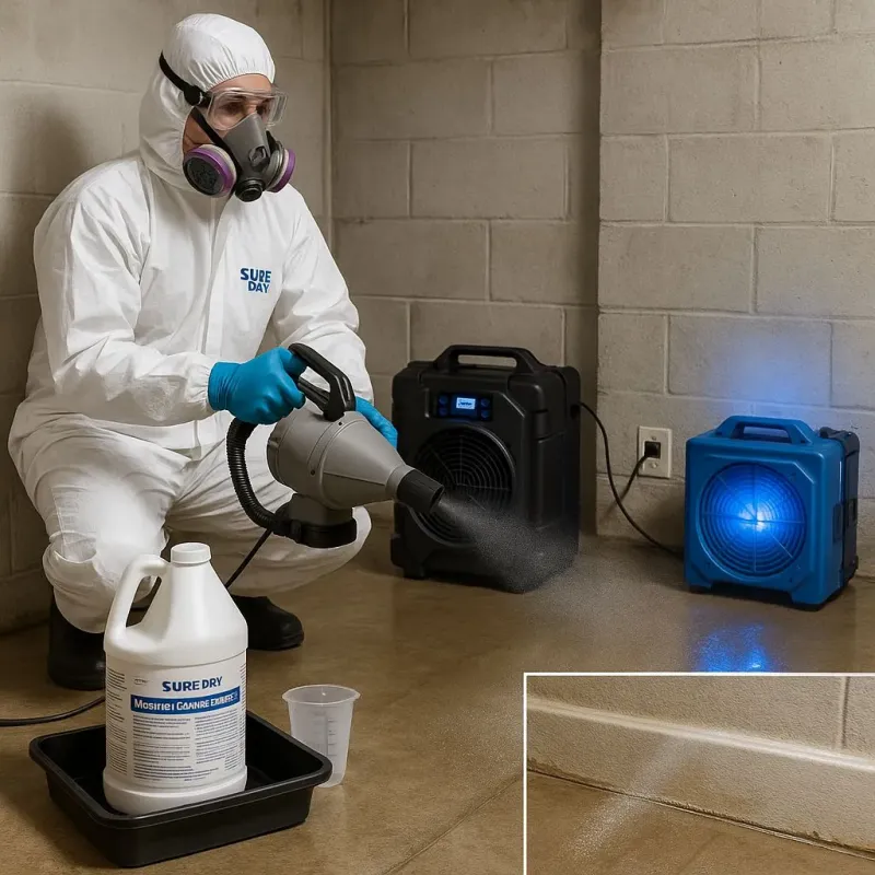 Sanitization and Odor Removal process in Goodview, MN