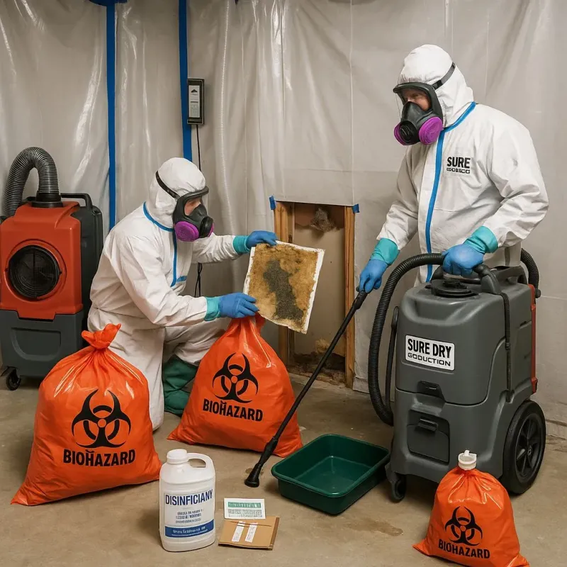 Contaminated Water Handling Protocols process in Goodview, MN