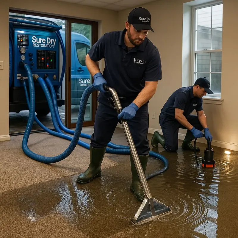 Water Extraction and Removal process in Goodview, MN